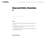 Boys and Girls, Variation 1