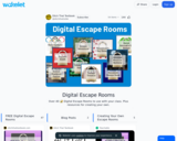 40+ Digital Escape Rooms to use with your class.