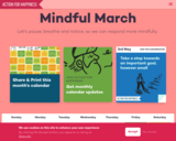Mindfulness March 2021 - Action for Happiness