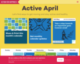 Active April - Happiness Calendar