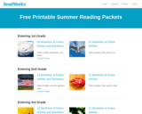 Summer Reading Packages - from ReadWorks (Grade 1-High School)
