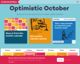 Optimistic October - Happiness Calendar