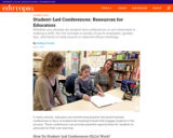Student-Led Conferences: Resources for Educators