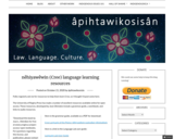 nêhiyawêwin (Cree) language learning resources