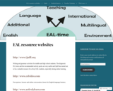 EAL resource websites – EAL-time
