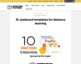 10 Jamboard templates for learning