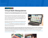 Virtual Math Manipulatives—Free Library for Grades K-8 — Mashup Math