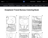 Exoplanet Travel Bureau Coloring Book