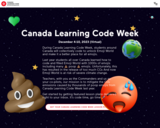 Canada Learning Code Week - save the planet from too much poop!?
