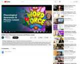 WORD Force: Phonological Awareness and Phonics Lesson