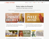 Fable Cottage:  Bilingual French children's stories with audio