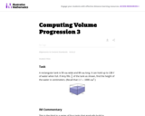 Computing Volume Progression 3