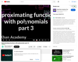 Calculus: Approximating Functions With Polynomials (Part 3)