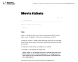 Movie tickets