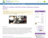 What Is a Motor? How Does a Rotation Sensor Work?