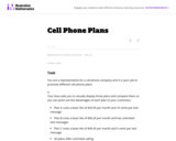 Cell Phone Plans