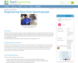 Engineering Your Own Spectrograph
