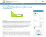 Gravity-Fed Water System for Developing Communities