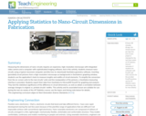 Applying Statistics to Nano-Circuit Dimensions in Fabrication