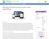 Storing Android Accelerometer Data: App Design