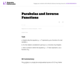 Parabolas and Inverse Functions