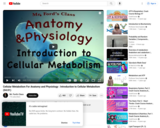 Cellular Metabolism For Anatomy and Physiology : Introduction (04:01)