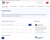 National Heart, Lung, and Blood Institutes' Diseases and Conditions Index