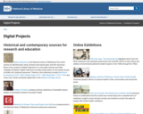Online Exhibitions and Digital Projects from the NLM