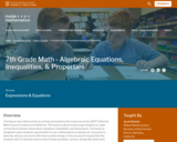 Algebraic Equations, Inequalities, and Properties