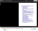Digital Signal Processing and Digital Filter Design (Draft)