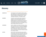 Earth Observatory Glossary
