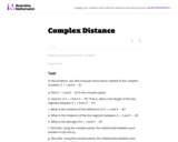 Complex Distance