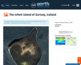 Earth Observatory: The Infant Island of Surtsey, Iceland
