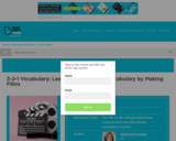3-2-1 Vocabulary: Learning Filmmaking Vocabulary by Making Films