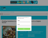 Finding Solutions to Food Waste: Persuasion in a Digital World