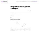 G-CO Properties of Congruent Triangles