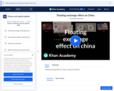 Current Economics: Floating Exchange Effect on China