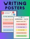 Opinion and Informational Writing Posters