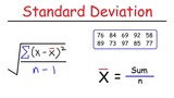 Ipad Numbers to Calculate Standard Deviation