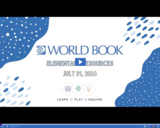 UOSL Webinar - World Book Online: Elementary Webinar