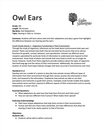 Ogden Nature Center: Owl Ears