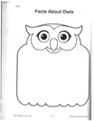 Ogden Nature Center: Owl Fact Sheet