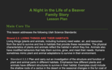 A Night in the Life of a Beaver 2.2.2 - Lesson Plan