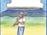 Book: Aldean Learns to Make Flutes: A Story About a White Mesa Ute Boy