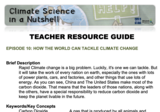 Episode 10: How the World Can Tackle Climate Change Teacher Resource Guide