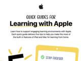 Quick Guides for Learning with Apple