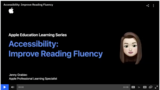 Accessibility: Improve Reading Fluency