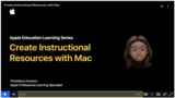 Create Instructional Resources with Mac
