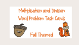 Fall themed Math Task Cards