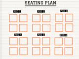 Classroom Seating Chart Templates